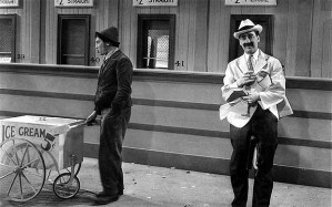 "Get your Fruitsie Tootsie" ice-a-cream!"