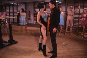 Some spy training with the Bond girls looks more like a lingerie runway show