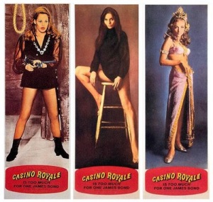 The "Bond girls" of CASINO ROYALE (1967) poster