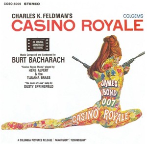 Burt Bacharach's music for CASINO ROYALE earned both Oscar and Grammy noms